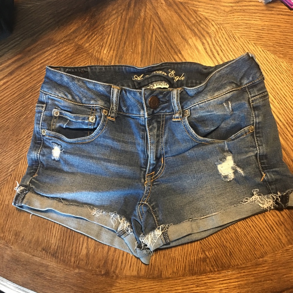 American Eagle Jean Shorts-Super Stretch